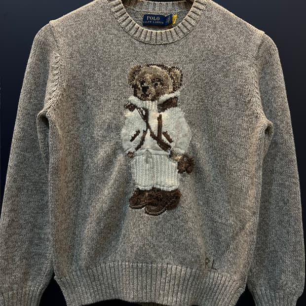 폴로 랄프로렌 베어 니트