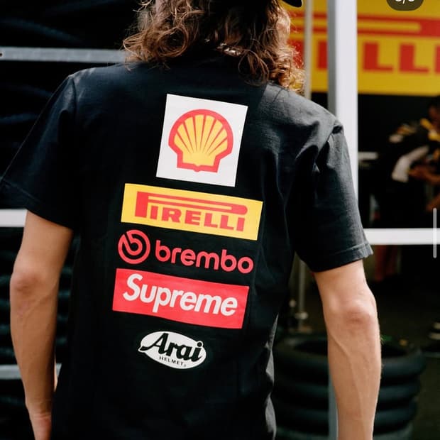 슈프림 두카티 티셔츠 24ss