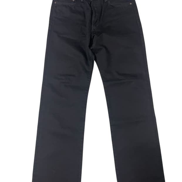 HTAE 1947 Straight Denim Black Raven 2
