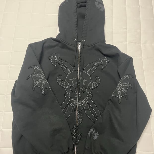 슈프림X요지야마모토 콜라보 후드집업 M사이즈