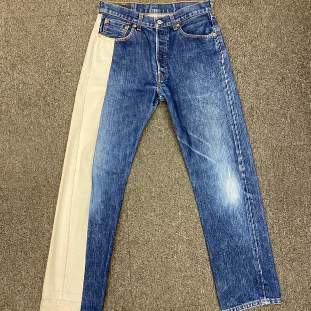 Levis 리바이스 501 커스텀 데님팬츠
