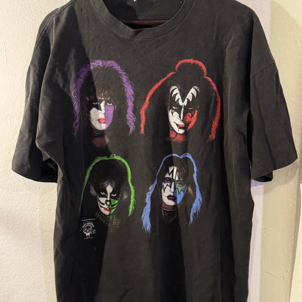 1996년 kiss tshirt