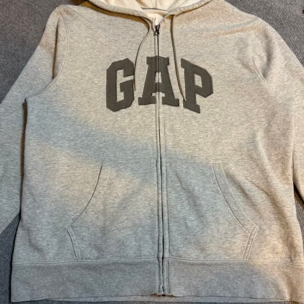 갭 후드집업