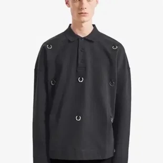19aw 라프시몬스 프레드페리 멀티링 pk 스웻셔츠