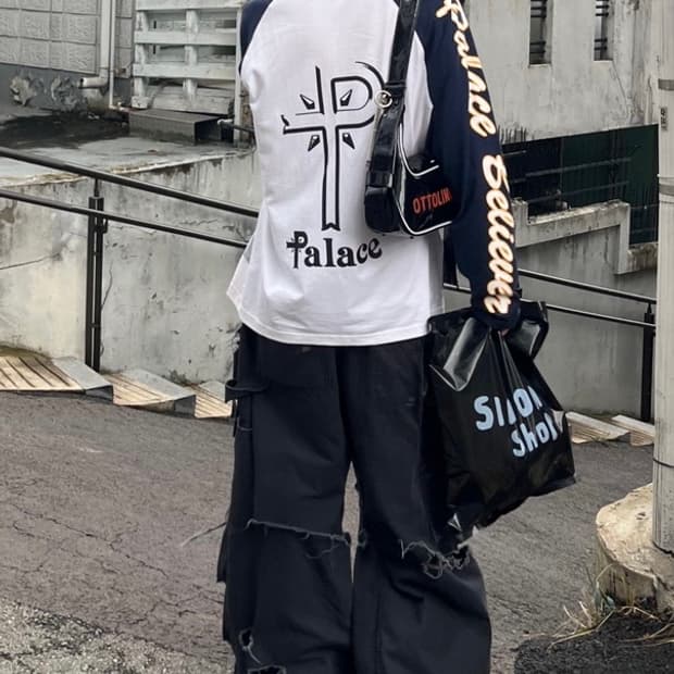 팔라스 롱슬리브 네이비
