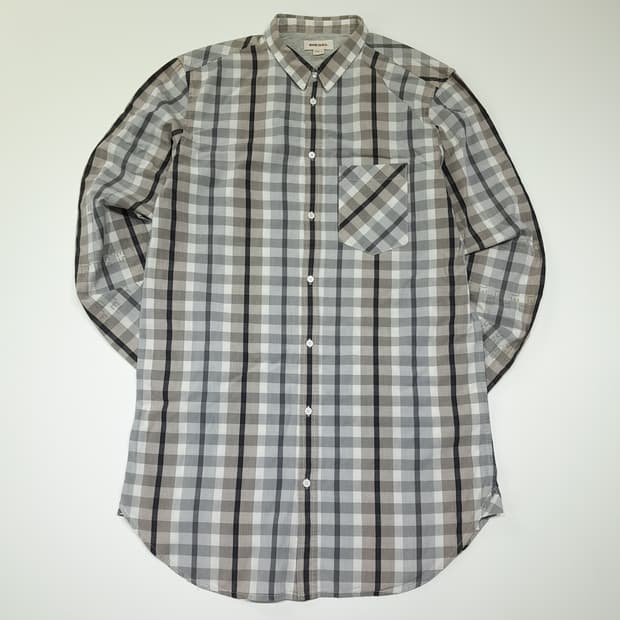 CK082 L 디젤 00s 바이어스컷 체크 셔츠 남방