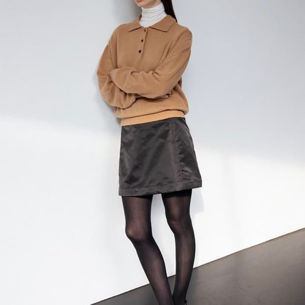 Le17septembre CASHMERE BLEND COLLAR PULL