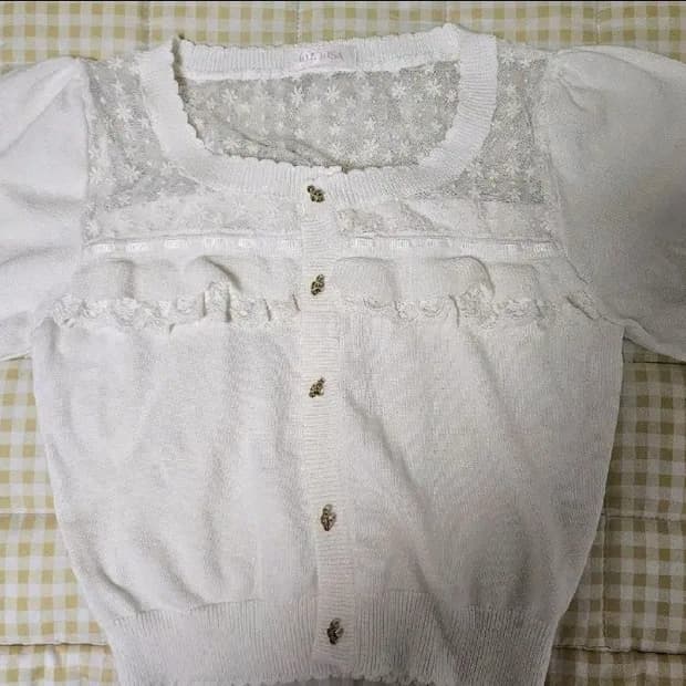 리즈리사 가디건 로걀 양산형 지뢰계 고전 히메 라떼 갸루 트랄랄라