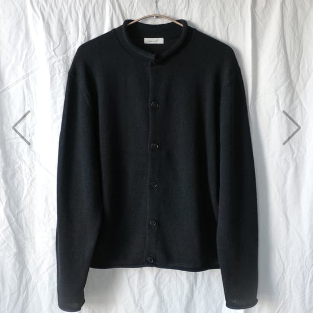 씨솔트 루프햄 가디건 블랙 2사이즈