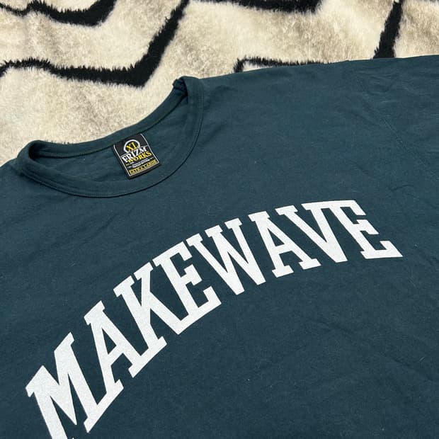 [XL]프리즘웍스 Make Wave 반팔/청녹색