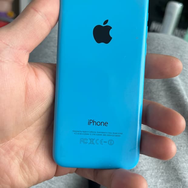 iphone 아이폰 5c 블루