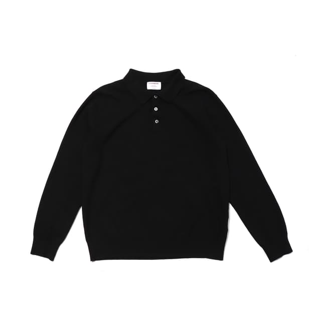 AND Z 캐시미어 블렌드 카라 니트 티 size 105