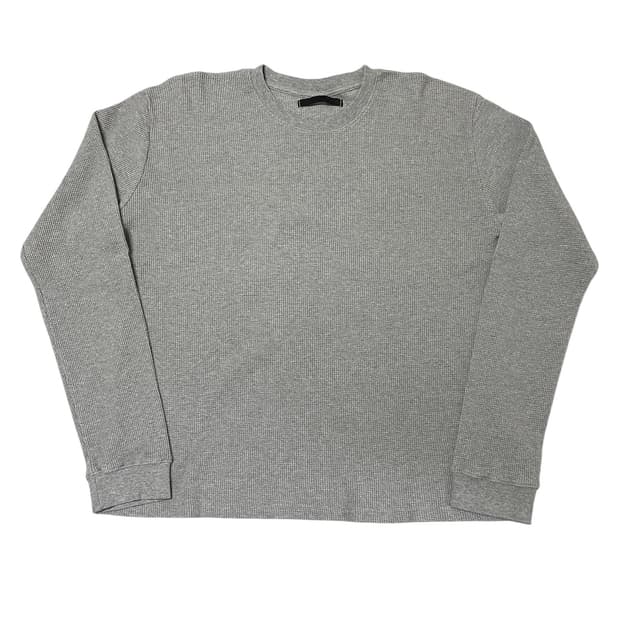HTAE 90s Thermal Soft Shirts H.Grey 2(L)