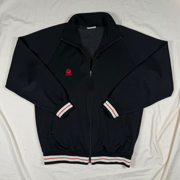 90s 아식스 트랙탑 집업 져지 자켓