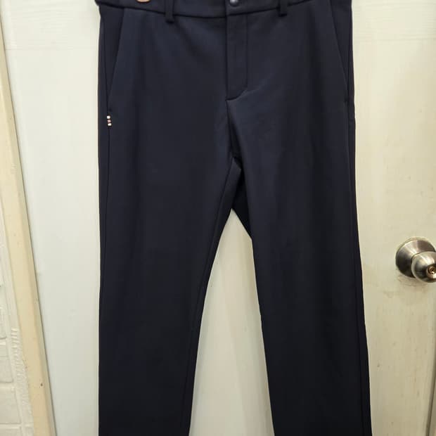 호칭84,실측34) FILA 휠라 골프 기모 바지! 완젼 두툼 뜨듯!~