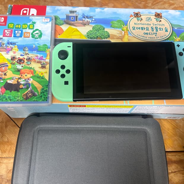 닌텐도 스위치1 동물의 숲 에디션(배터리 개선판), 동물의 숲 칩