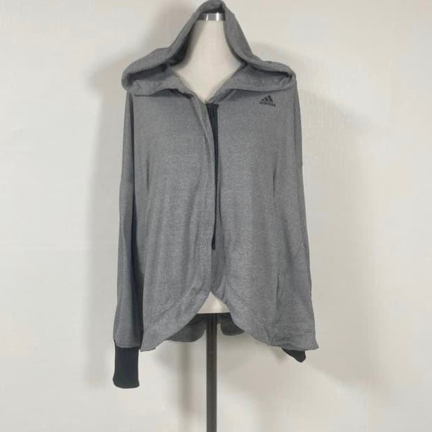 아디다스 여성 집업후드티 L 