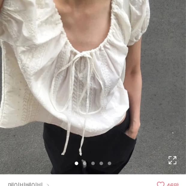 메이비베이비 morica blouse