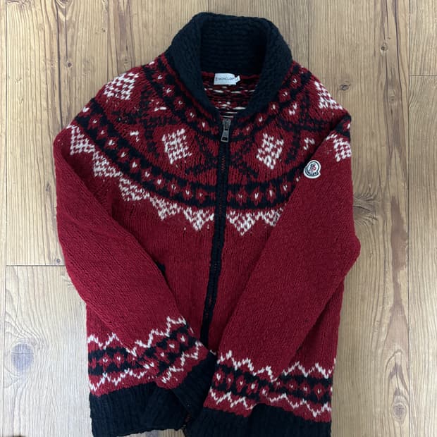 몽클레어 코위찬 스웨터집업 L