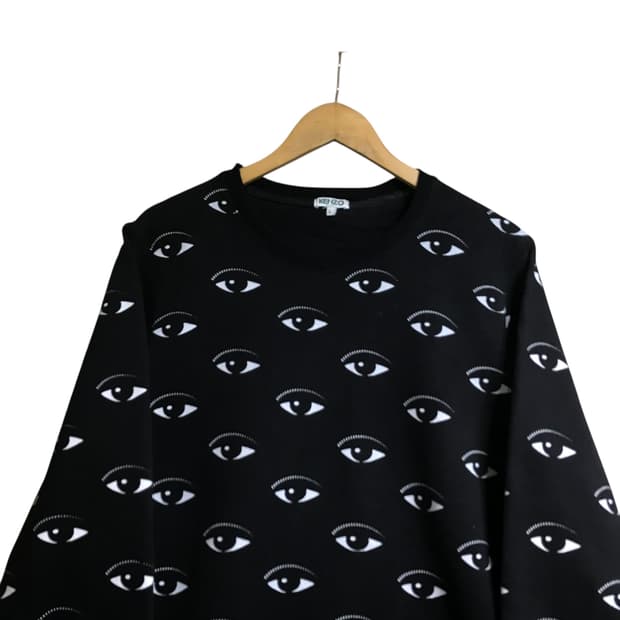 겐조 아이즈 패턴 스웻셔츠