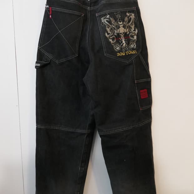 dog town 도그타운 카펜더 올드스쿨 힙합 데님 팬츠