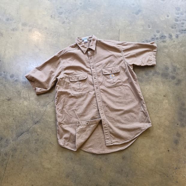 칼하트 빈티지 포켓 반팔 셔츠 XL