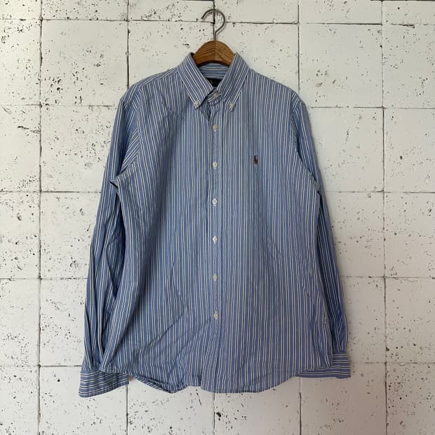 M 폴로 랄프로렌 스트라이프 셔츠