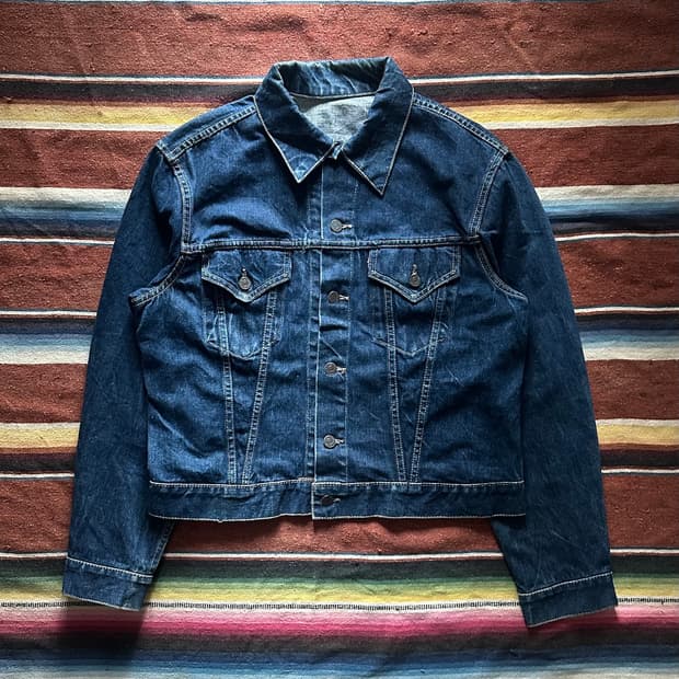 60s USA 빈티지 리바이스 557XX 초기형 데님 자켓