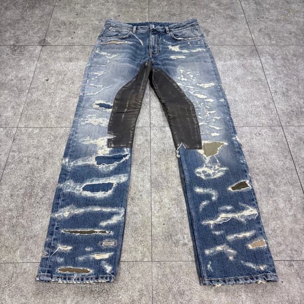 지방시 몰스킨 데님