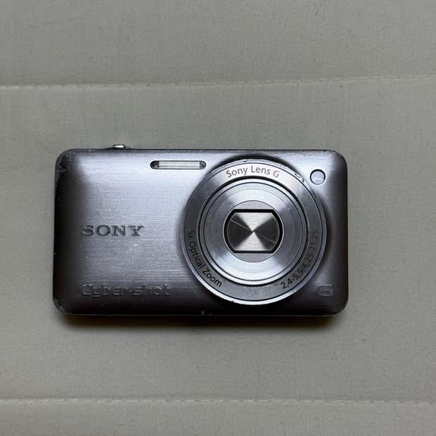 소니 사이버샷 똑딱이 카메라 실버 디카 cybershot dsc-wx5