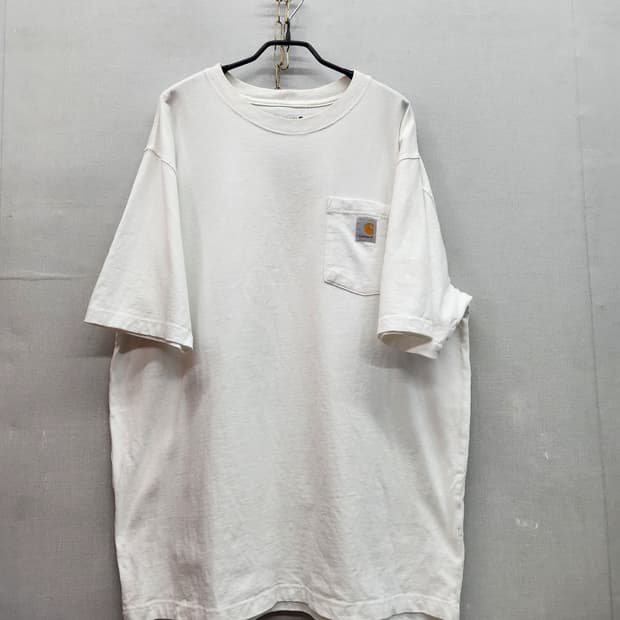 칼하트 원포켓 로고 루즈핏 반팔티 L(XL)