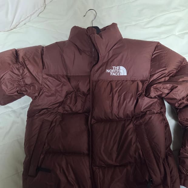 노스페이스 1996 에코눕시 패딩 브라운xl팝니다