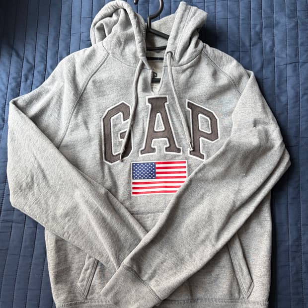 GAP 성조기 후드티 XS