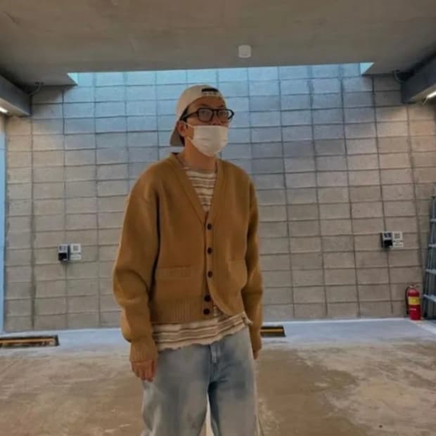 렉토 컴팩트 니트가디건 M