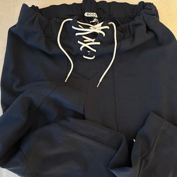 보디 네이비 팬츠 M