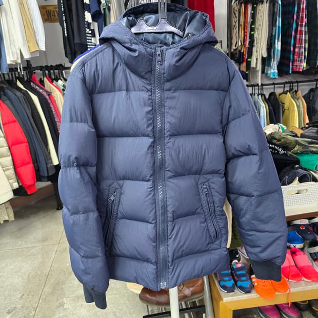 아메리칸이글 네이비 후드 패딩 (1338)