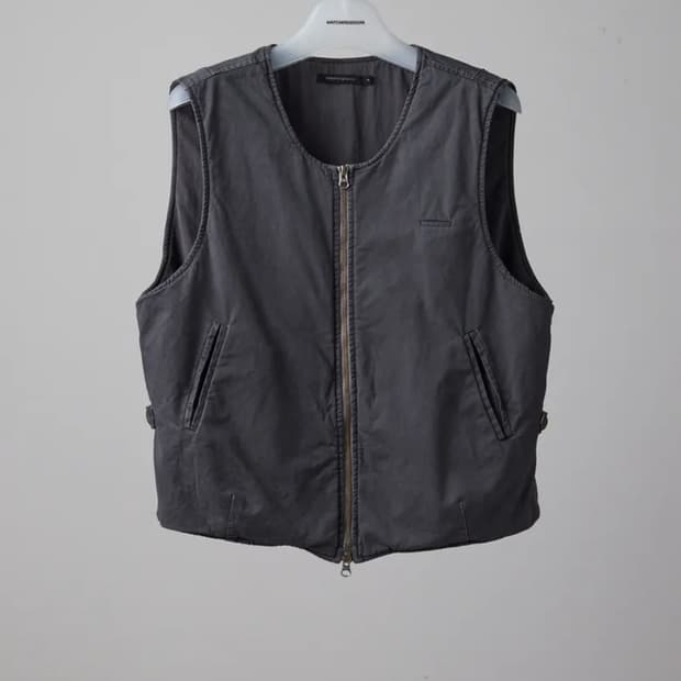 해칭룸 VTG Layering 조끼 다크 그레이 판매합니다