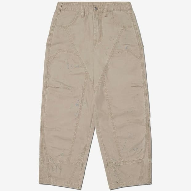 노매뉴얼    PAINTED DOUBLE KNEE PANTS