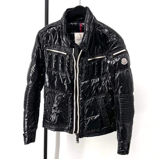 [1사이즈] 몽클레어 베리에트 패딩 집업 자켓 블랙