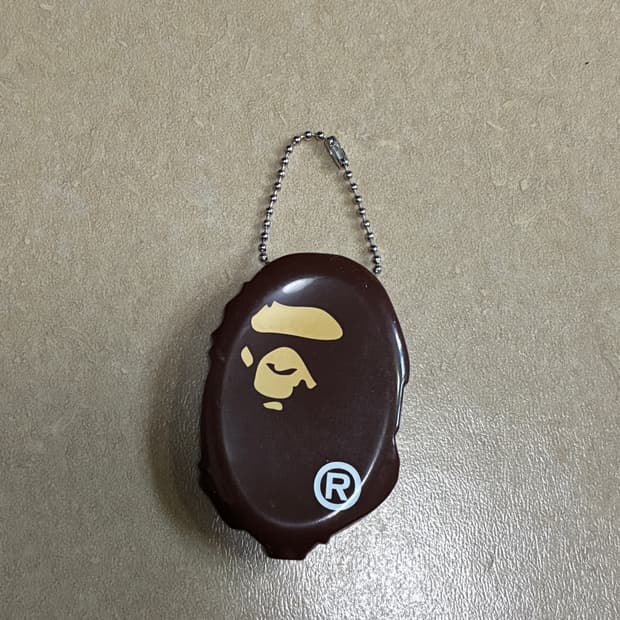 베이프 빅헤드 코인케이스 키링