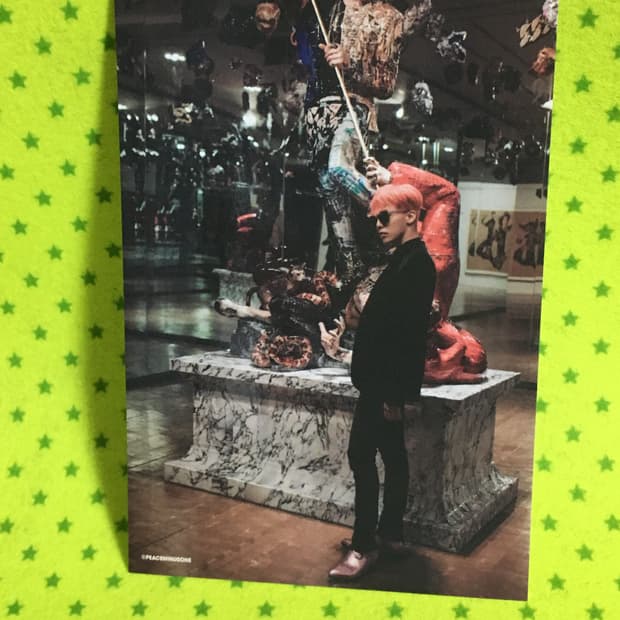 지드래곤 피스마이너스원 엽서