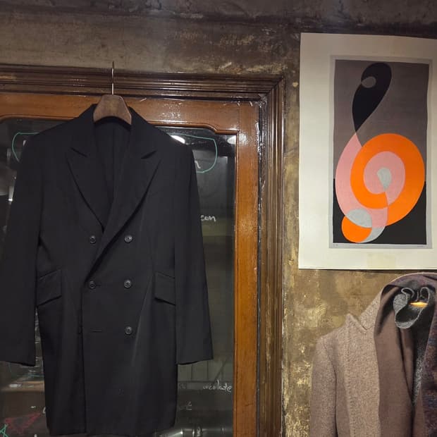 요지 야마모토 아방가르드 코트