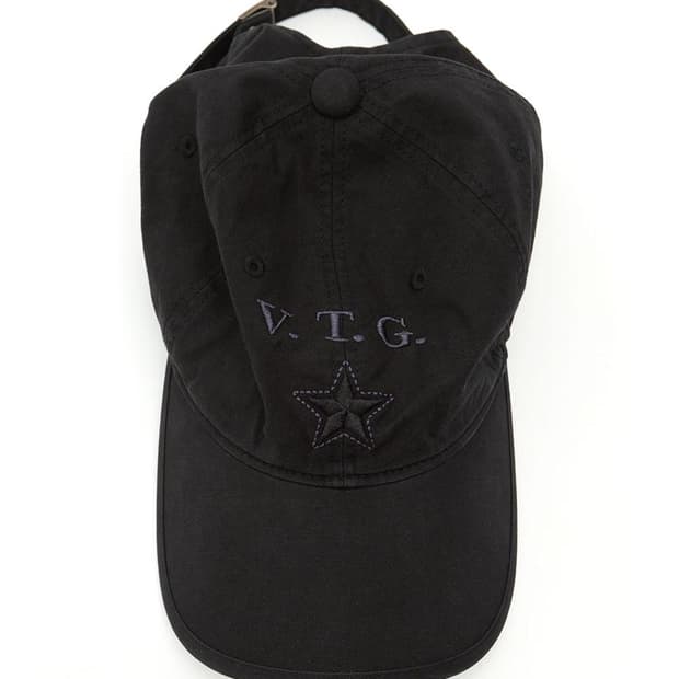  VTG Star Cap Washed black