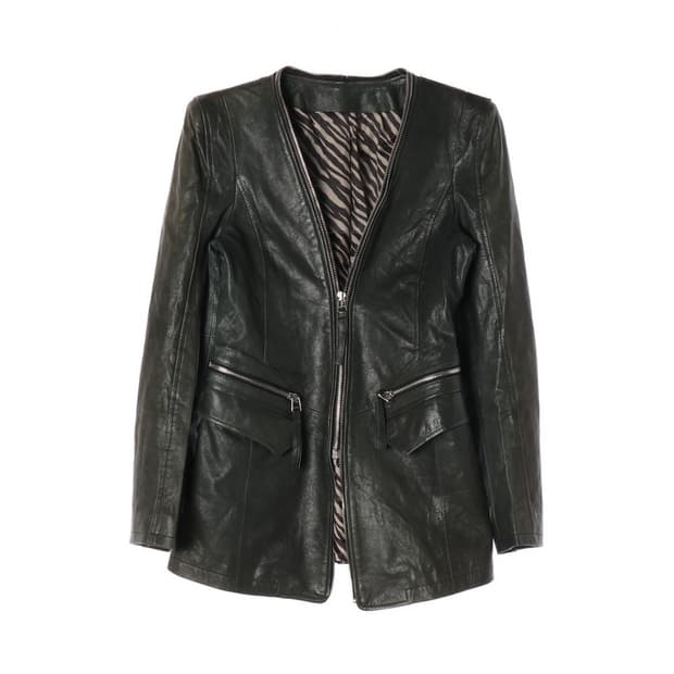 빈티지 양가죽 집업 자켓 55