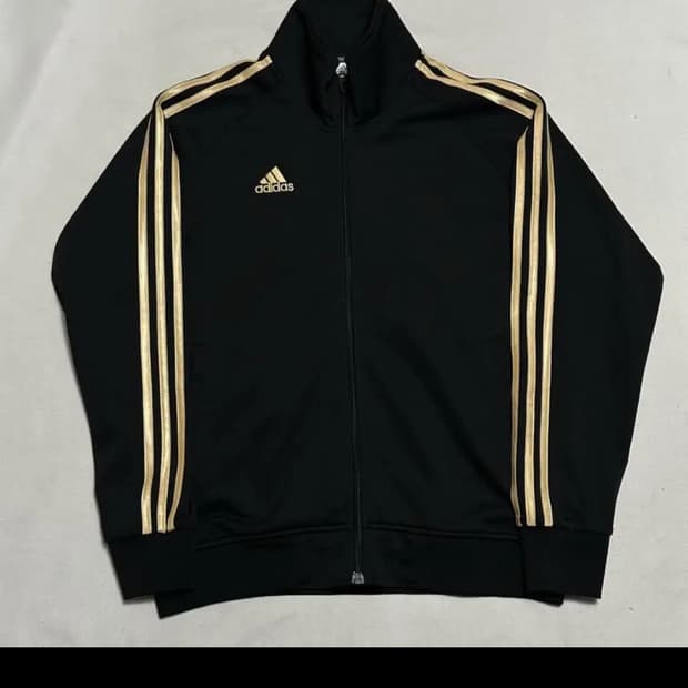 아디다스 블랙골드 트랙탑