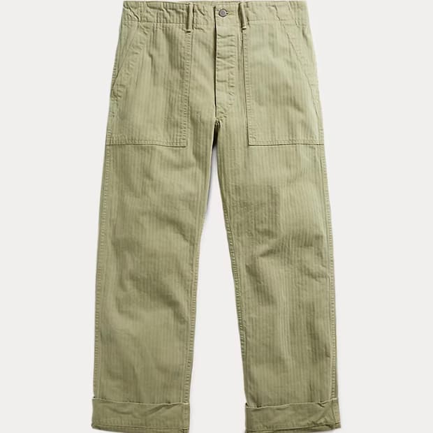 RRL 헤링본 퍼티그 30*30(새상품)