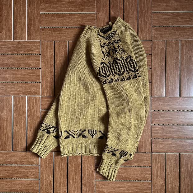 90’s C.p. Company mock neck knit sweater