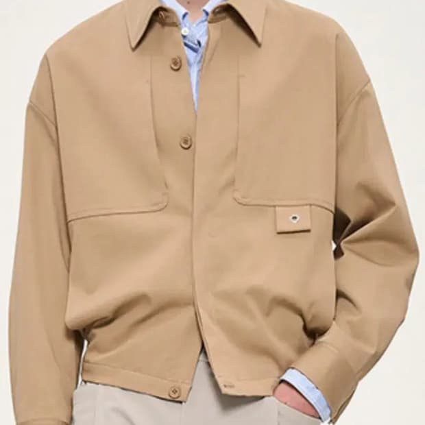 (105) 시스템옴므 백 플랩 포켓 점퍼 자켓 BEIGE 판매