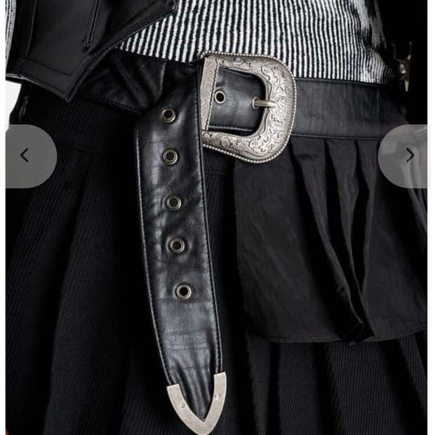 [34] 앤더슨벨포우먼 버디 더블 플리츠 스커트