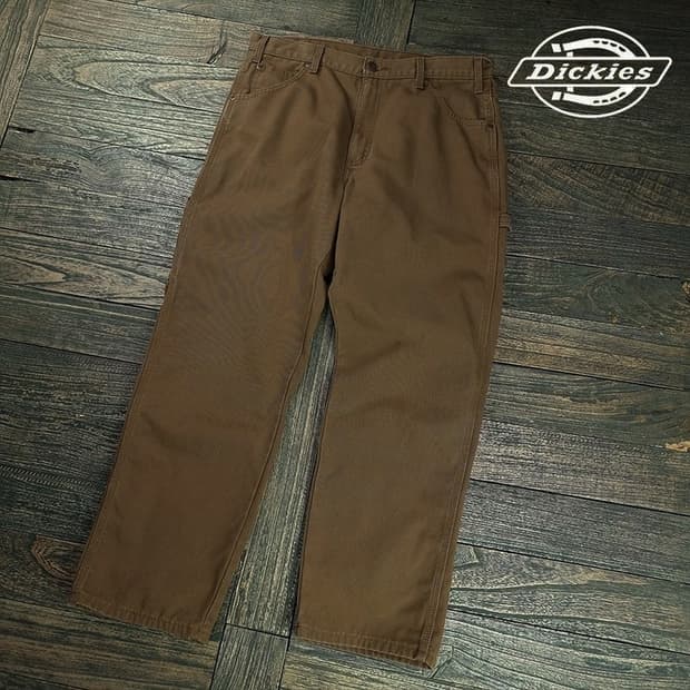 [디키즈] OG USA 덕캔버스 카펜터 워크 팬츠 브라운 M19453